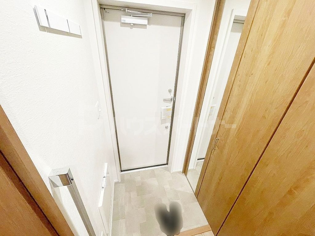 ポプリ中山の玄関写真