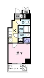 エトワール衣掛の間取り写真