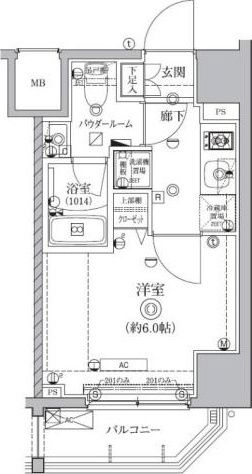 クオリタス南大井の間取り写真
