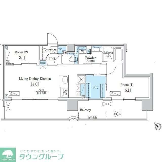 都営新宿線 一之江駅 徒歩3分 5階建 新築の間取り写真