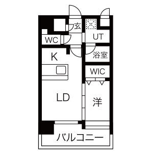パグーロ城西の間取り写真