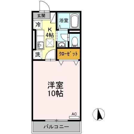 アイコートの間取り写真