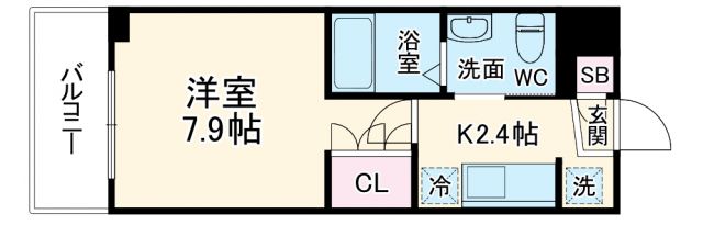 イーストサイドレジデンスの間取り写真