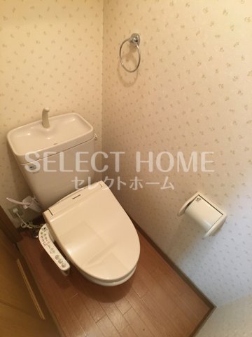 名鉄名古屋本線 矢作橋駅 徒歩5分 2階建 築22年のトイレ写真