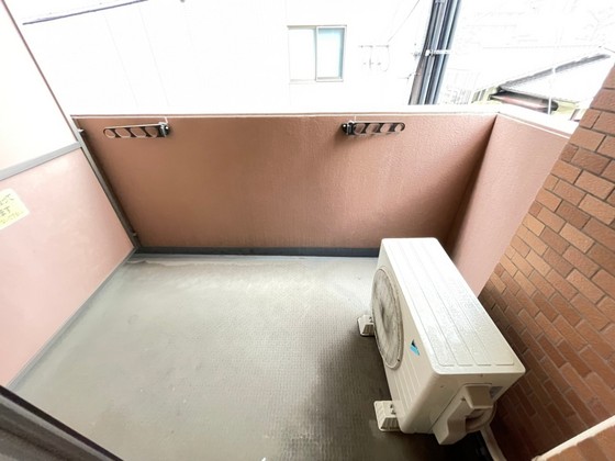 バルコニー　※別部屋の写真です