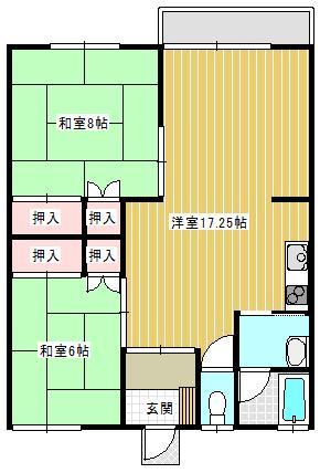 ●メゾンシャリオの間取り