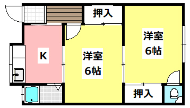 【中里文化３号棟の間取り】