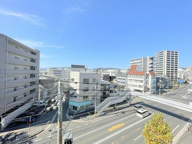 【広島市中区羽衣町のマンションの眺望】