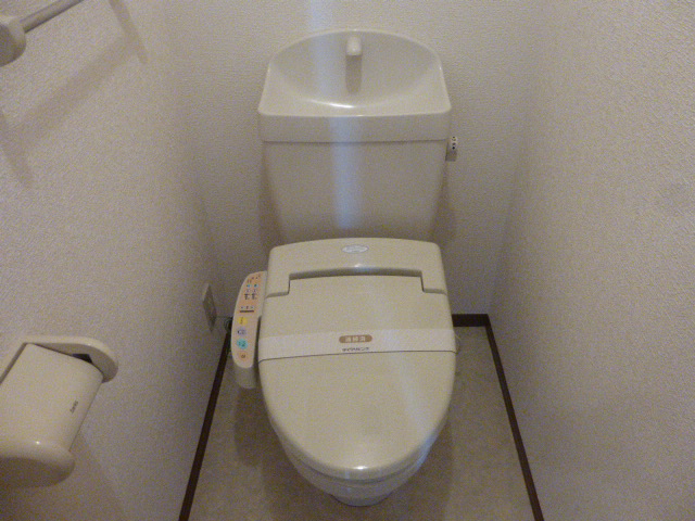 【グレイスＡ棟のトイレ】