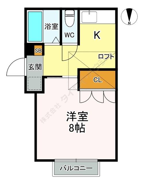 グリーンリーフ旭ヶ丘の間取り