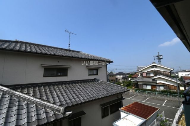 【神戸市西区竜が岡のアパートの眺望】