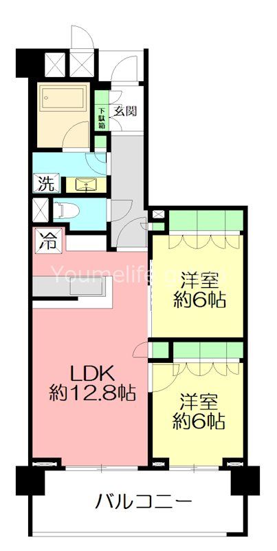 ザ・パークハウス鎌倉若宮大路の間取り