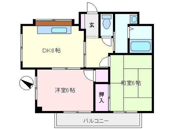 第１グリーンヒルズの間取り