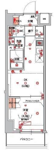 【ハーモニーレジデンス山手サウス大塚の間取り】