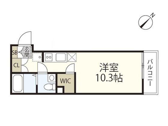 廿日市市地御前のアパートの間取り