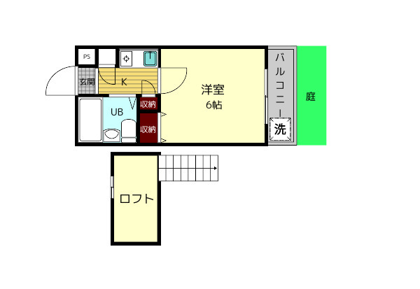 Ms法蓮町の間取り