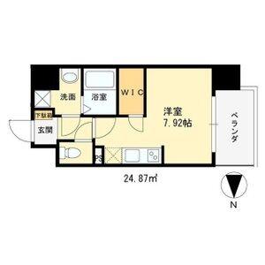 【堺市中区深井沢町のマンションの間取り】