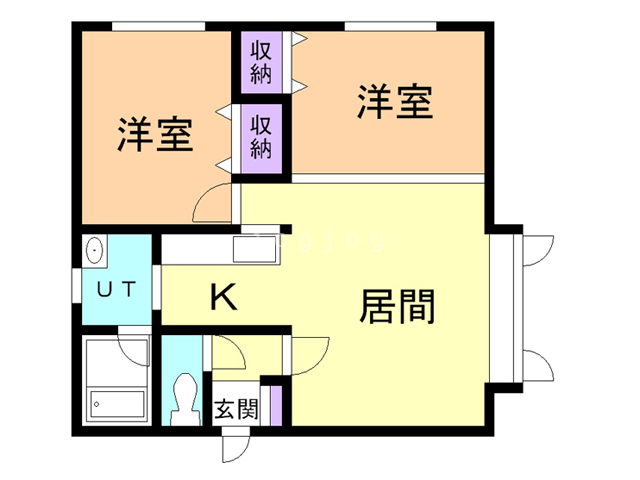 ロジュマンの間取り