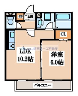 グランツ西岩田_間取り_0