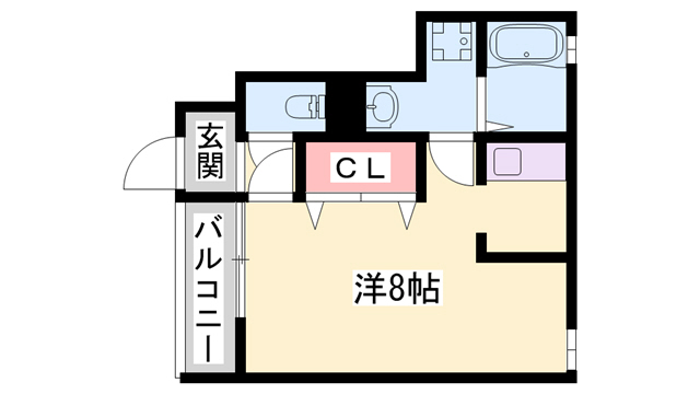 バーン・タイの間取り