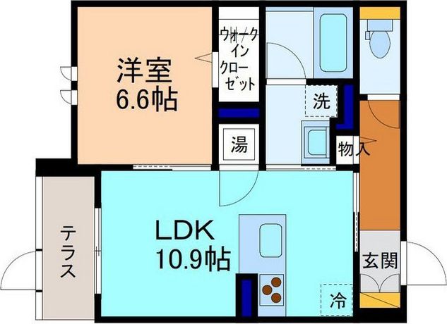 トゥールモンドルポの間取り