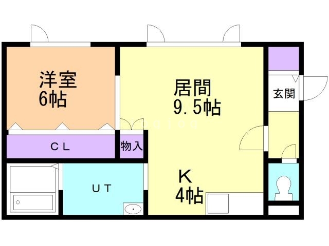 ツインクル新町の間取り