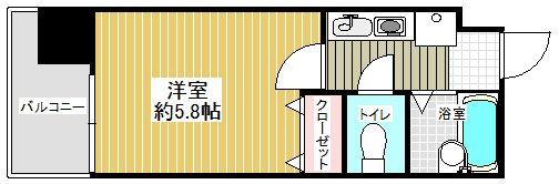 コンフォートマンション仲町第二の間取り