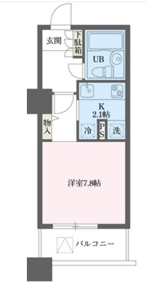 【ドゥーエ横浜駅前の間取り】