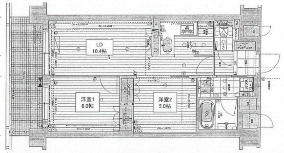 リーガル京都聖護院の間取り