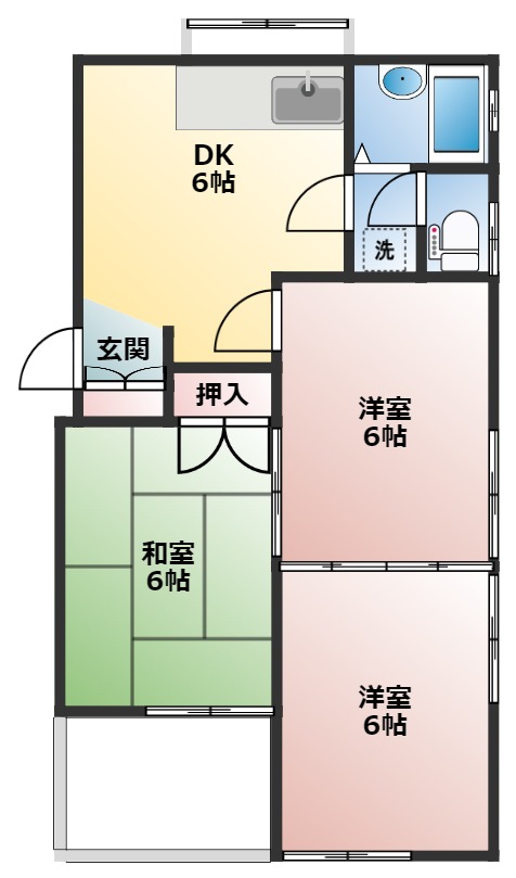 アクアハイツの間取り