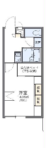 レオパレスみらいの間取り