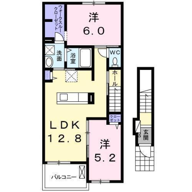 ドミール　シオンの間取り