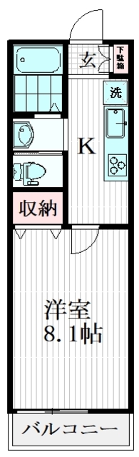 フォンテーヌの間取り