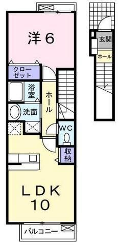 サンライズ・ヴィラ　IIの間取り