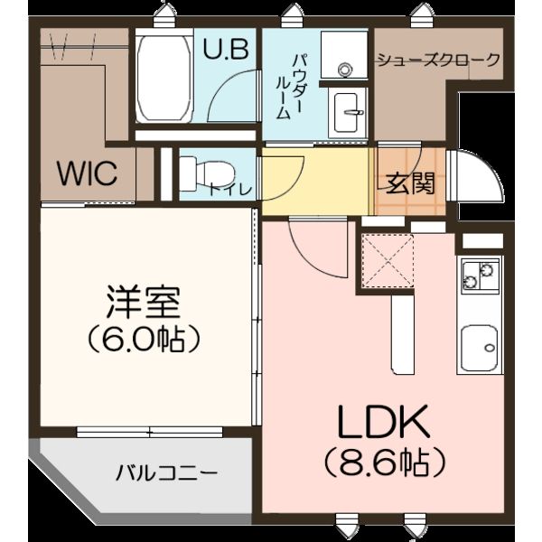 アヴェンタドールの間取り