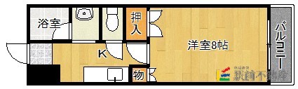 福岡市東区大字上和白のマンションの間取り