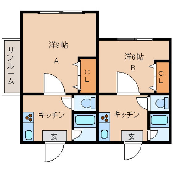 オリオンの間取り