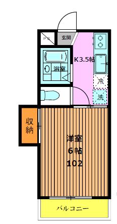 パームツリースクエアの間取り