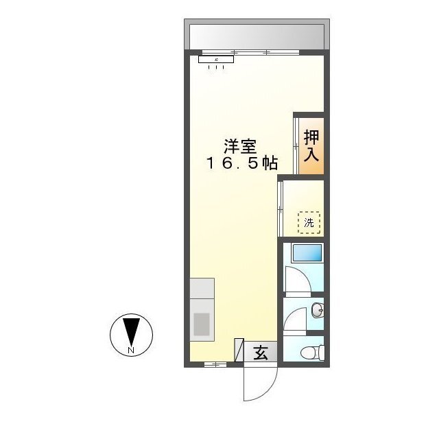 アビタシオン桔梗丘の間取り