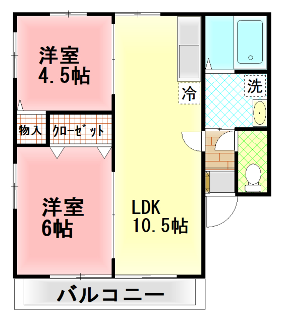 ウィンビレッジの間取り