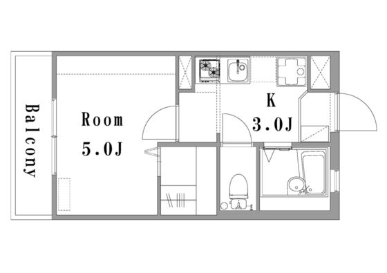 メゾンプチパレの間取り