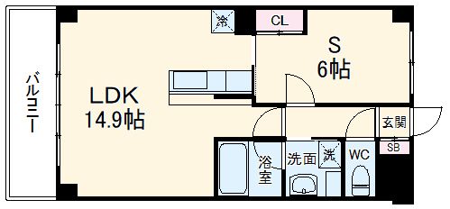 【川崎市宮前区犬蔵のマンションの間取り】