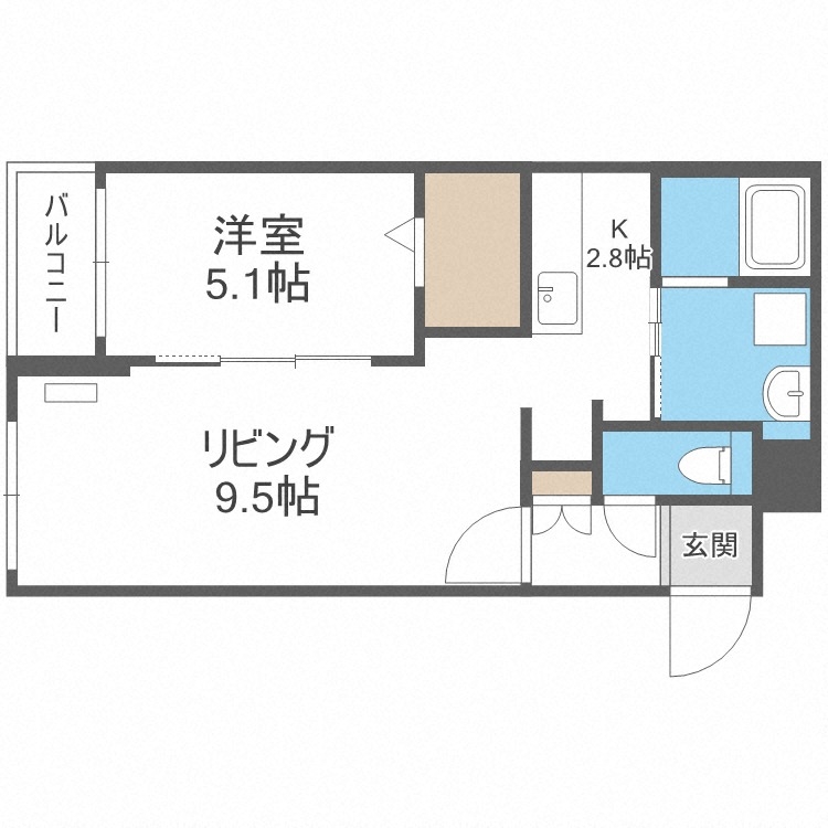 リージェント5の間取り