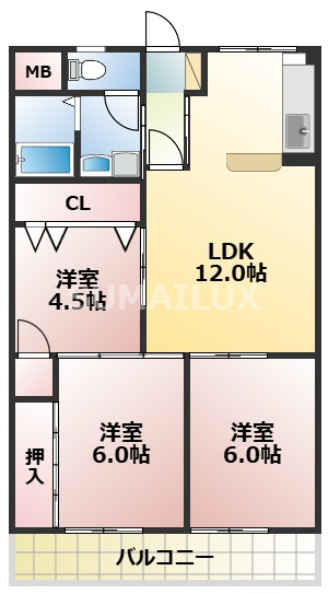 ファンテーン出水_間取り_0