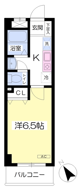 オータムスクウェアヴィレッジの間取り