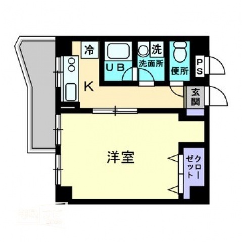 フロンティア栗林の間取り