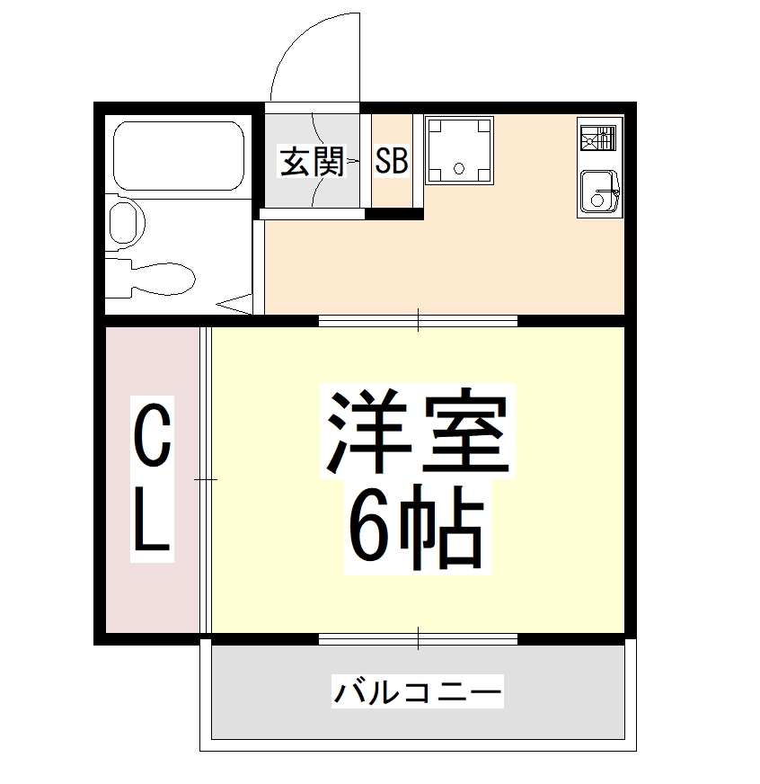 ブルーインキムラの間取り