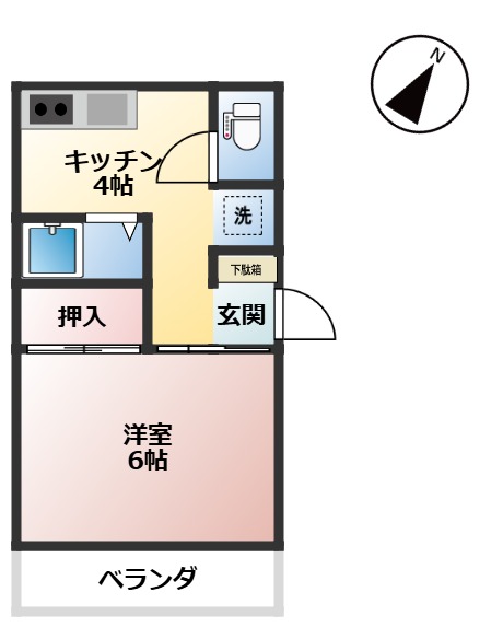 ＨＩＮＡＧＥＳＨＩの間取り