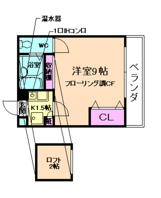 セレーノ箕面の間取り