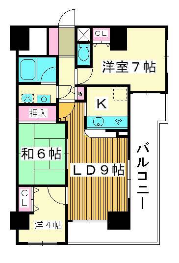 グリーンフィールド大山の間取り